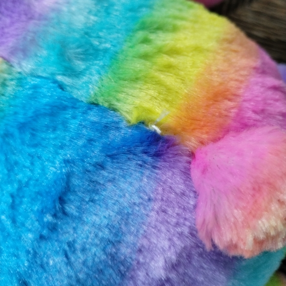 BUILD A BEAR Rainbow Friends Panda Bear Plush Multicolor Doll Stuffed Animal Toy - Picture 6 of 15